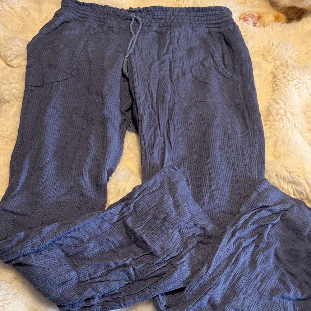 Women’s Blue Casual Pants